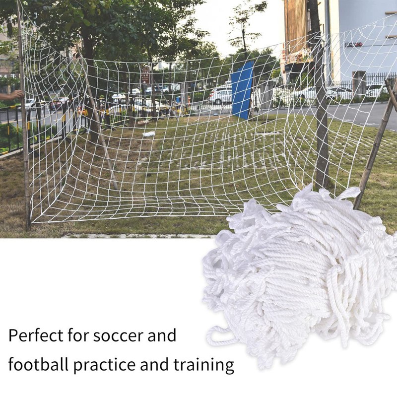 3 x 2M Football Football Goal Net, Sports Replacement Post