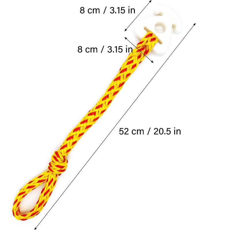 Towable Rope Quick Connector for Tubing,Boat Tubes Connect Rope for