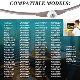XYgdhqpt F290D9330AP Microwave Roller Ring Compatible with HMB5020 HMB5050 HMB5060 NNH504BF NNH944WF NNH735BF NNS532BF NNP794SFR Models Microwave Oven, Replace Part B290D9330AP B290D4M00AP