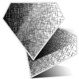 2 x Diamond Stickers 7.5 cm - Manga Anime Speed Graphic Fun Decals for Laptops,Tablets,Luggage,Scrap Booking,Fridges, #2808