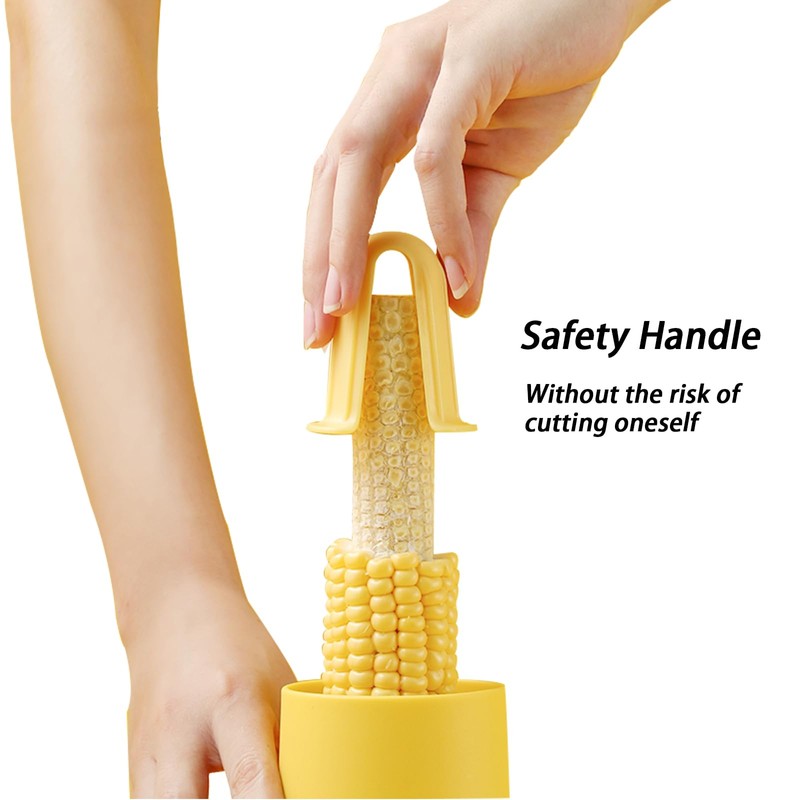 Corn Cob Stripper, Corn Peeler from Corn on the Cob,