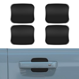 HSUTVXPRO Door Handle Bowl Scratch Protector Cover Guard for Bronco Sport 2021+, ABS Plastic Car Door Bowl Cover Trim for Bronco Sport 2021-2024 4 Doors Exterior Accessories, Matte Black