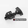 JQK Cabinet Hinges Black, 100 Degree Soft Closing Full Overlay