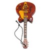 Miniature Electric Guitar Model Innovative Simulation Hand Crafted Wooden Guitar