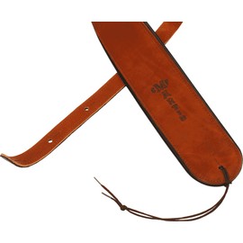 Martin 18A0028 2.5" Premium Rolled Brown Leather Guitar Strap