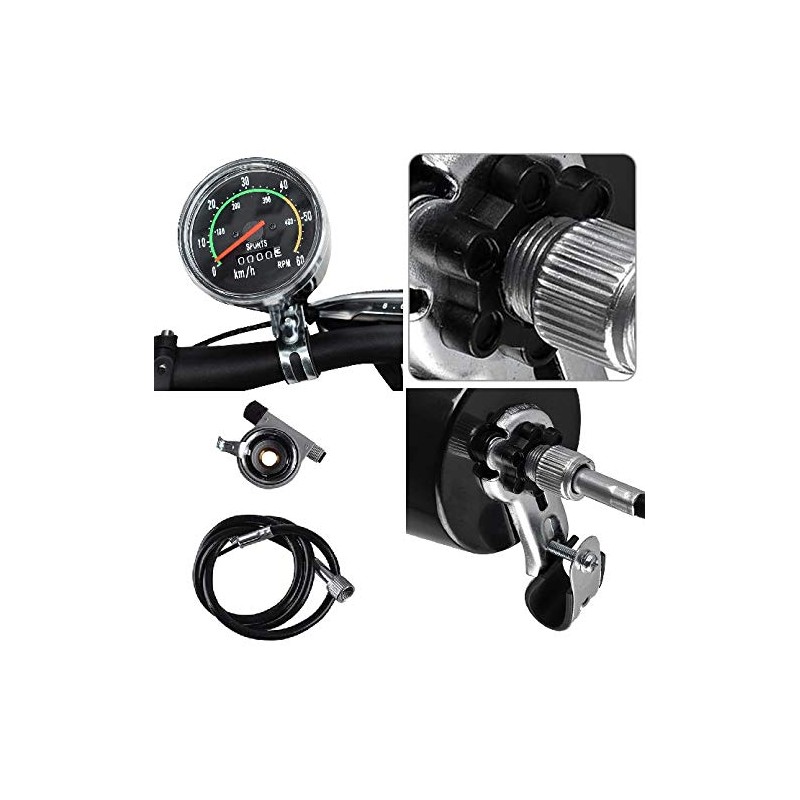 Rita Pro Shop® Bike Speedometer with Analog Display Speed Cycling