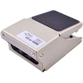 LSSOCH Pneumatic Foot Pedal Valve FV-420 VFP440 2-Position 4-Port Foot Pedal Air Control Valve 1/4 Inch NPT