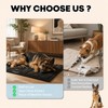 Chew Proof Dog Crate Pad, Waterproof, Tear-Resistant, Reinforced Stitching