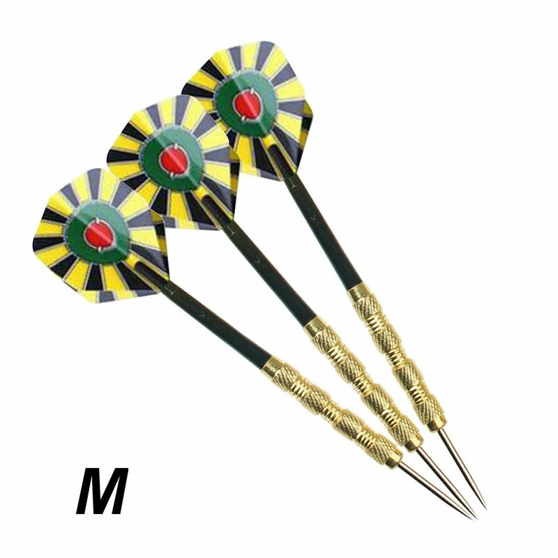 15 pcs(5 Sets) of Steel Tip Darts Needle Slim Barrel