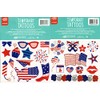 Savvi - Patriotic - Temporary Classic Tattoos - 25 ct.