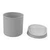 Waikhomes 2 Liters Mini Countertop Garbage Can with Lid, Swing