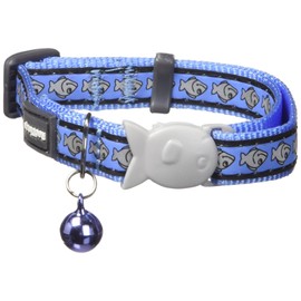 Red Dingo Reflective Safety Cat Collar, One Size fits All