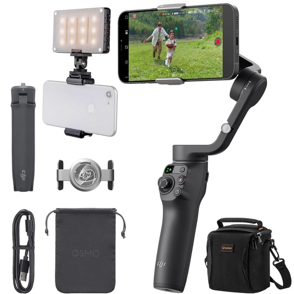 DJI Osmo Mobile 6 Gimbal Stabilizer for Smartphones, 3-Axis Phone