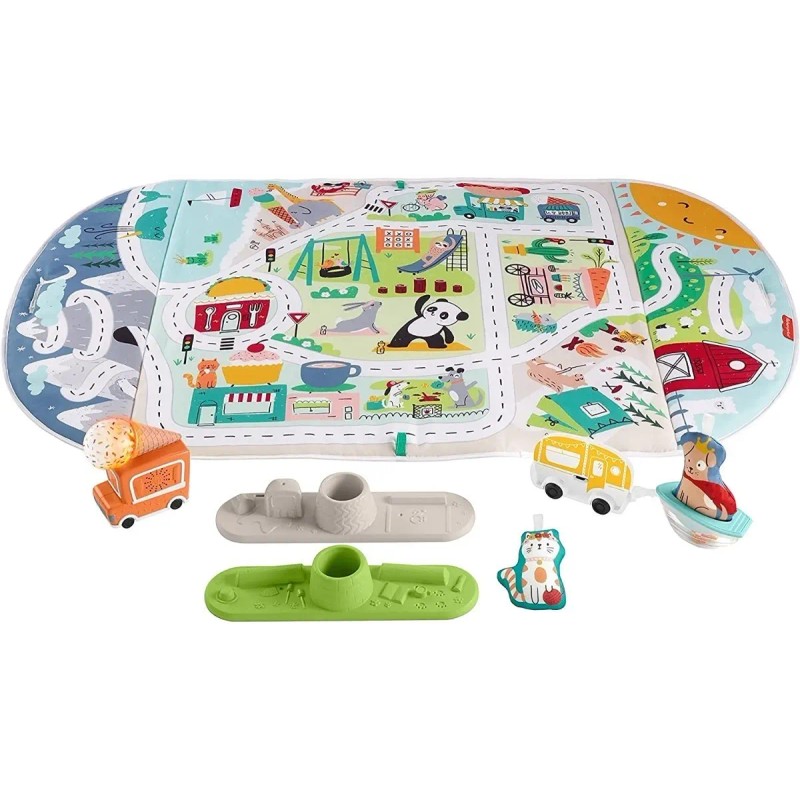 Fisher-price Gran Ciudad De Actividades Gimnasio Para Bebés (Usado)