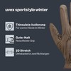 Uvex Riding Helmet Uvex Sportstyle Winter Riding Gloves Brown brown