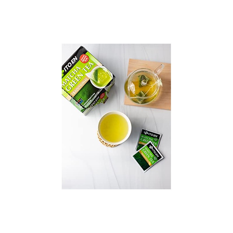 Ito Verde Tradicional Matcha Unidades Cero Calorías Edulcorantes Artificiales Cafeína