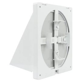 VONLIS Ventilation Grille Weather Protection Cover Exhaust Hood Ventilation Pipe ABS Diameter 80 100 110 120 125 150 160 Vonli Diameter 80-150 mm White