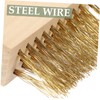 BESTonZON 2pcs Wire Grass Weeding Tool Moss Removal Brush Weeding