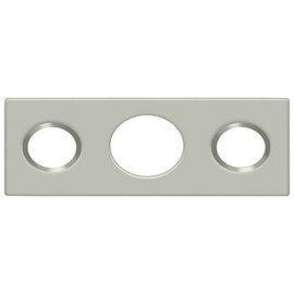 Strike Plate for 7" Flush Bolt Satin Nic