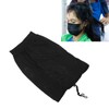 4pcs Hair Net Plopping Hat Drawstring Adjust Strap Washable Reusable