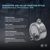 Midline Valve HBW-4B18-5 Steam Air Vent #4 Heat Regulator Valve;