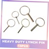 Abaodam 15pcs Heavy Duty Mower Pin Resistant Locking for Farm