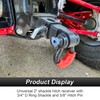 ROMELACK 2” Front Towing Trailer Hitch No Drilling & Shackle