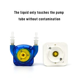 Kamoer KPHM100-HB Low Flow Small peristaltic Pump 12V dc Motor Long Service Life high-Precision Liquid dosing Pump 100ml/min 3 mm ID ×5mm OD