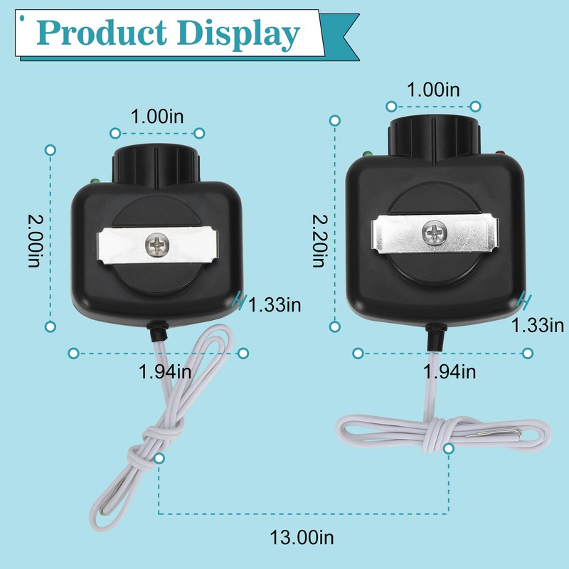 2 for Linear Garage Door Opener Sensors Beam Eyes Kit,Compatible