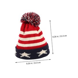 OATIPHO 3pcs Knitted Beanie Hat for Women and Men Warm Woolen Stripe Design for Autumn Activities Like Camping and Running Fashionable and Cozy for Outdoor Gatherings