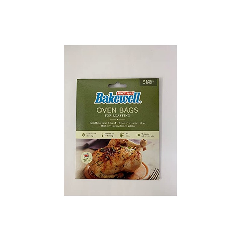 Healthy Cooking Oven Bags Large 3-5kg 5 Bags 2 Packs