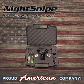 NightSnipe Coyote, Hog, Predator Hunting, Red|Green|White Headlamp Kit | High and Low Modes