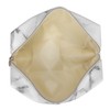 3Pcs Women Cosmetic Bag Marble Print Makeup Case Storage Handbag