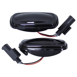 HouYeen Pack of 2 LED Left and Right Side Repeater Indicator Marker Light Dynamic Flowing for Lan-d Ro-ver Defender 1998-2016 Discovery 2 1998-2004 Freelander 1 1998-2006