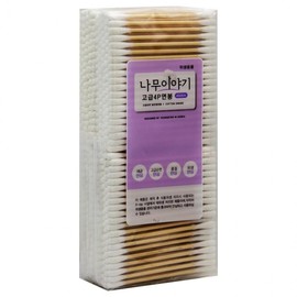 Namoo Iyagi Premium 4-Pack Cotton Swabs (400 Total, 100 per Pack) Pack of 4 10ea