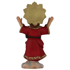 Cannan Divine Child Jesus 4" Kid Face Resin Religious Figure Divino Niño Jesus