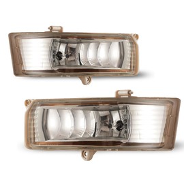 Nixon Offroad Fog Lights for Toyota Camry 2005-2006 Waterproof Fog Lamp Assembly Replacement, Driver and Passenger Side, Clear Lens