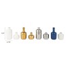 Bloomingville Various Decorative Stoneware Vases with Reactive Glaze, Multicolor, Set