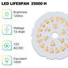 LED 12V Light Bulb, 100W Equivalent, Soft White 2700K, 13W
