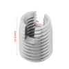 Oumefar 20pcs Self Tapping Thread Insert M4 x 8mm Self