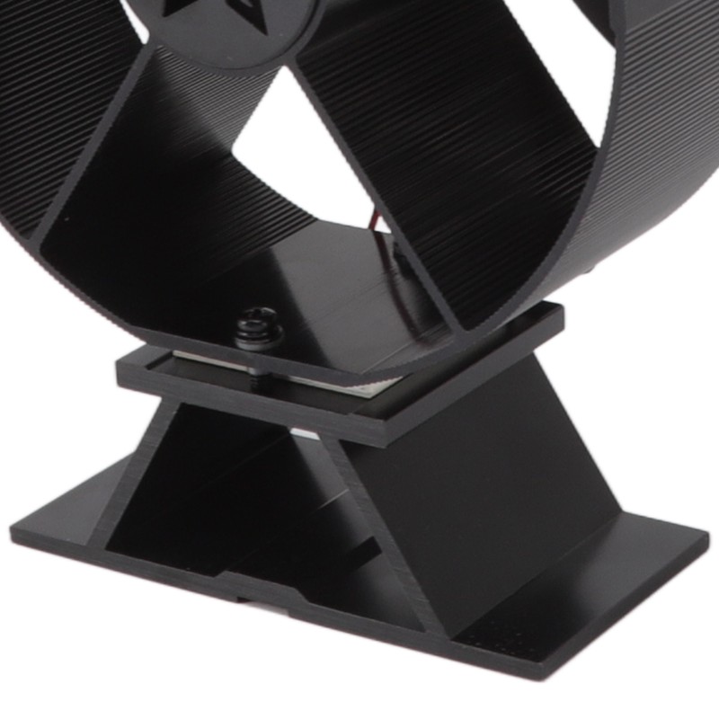 6 Blades Fireplace Fan Thermoelectric Module Wood Stove Fan Heat