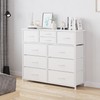 LUMTOK 10-Drawer Dresser, Fabric Storage Dressers Drawers for Bedroom, Hallway,