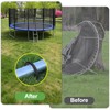 NONMON 12 Inch 8 Pack Trampoline Stakes Heavy Duty Ground