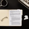 Avery Margin Ultra Tabs, 2.5" x 1", 2-Side Writable, White,
