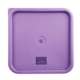 Hygiplas Square Purple Lid to fit - Large 10/15Ltr