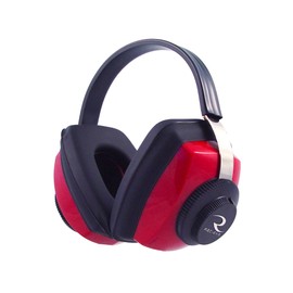 Radians Competitor Multiposition Red Earmuffs, red earcups, one Size