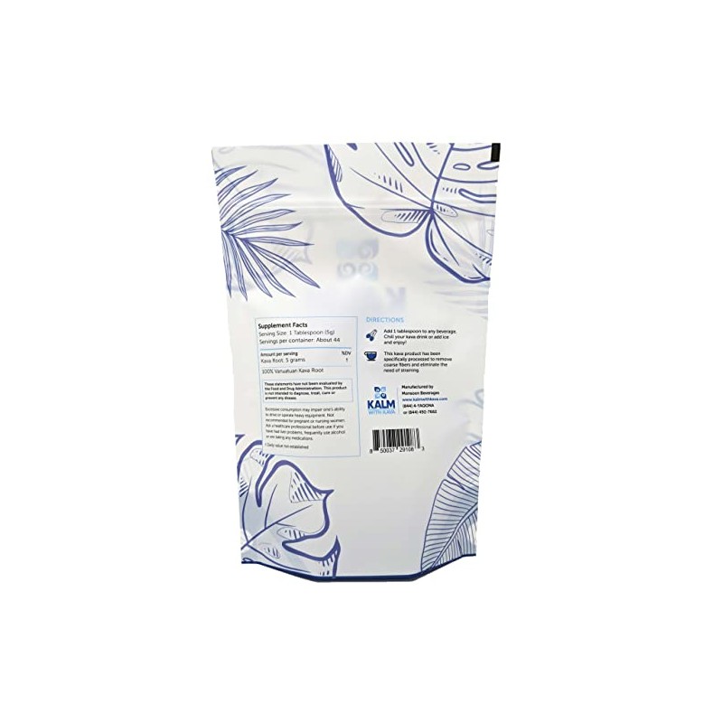 Kalm with Kava Borongoru Micronized Kava (4 oz)