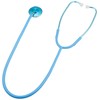 As One 0-1670-08 Navis Stethoscope, Inner Spring Type, Single, Sky
