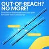 4.5' to 8' Extendable Boat Hook with Unique H-Shaped Dual
