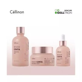 Celltrion 셀트리온 환절기 스킨케어 3종세트 (스킨150ml 앰플30ml 크림50ml) 리뉴센타 광탄력 Celltrion Seasonal Skin Care 3 Piece Set (Skin 150ml Ampule 30ml Cream 50ml) Renew Centa Glow Elasticity